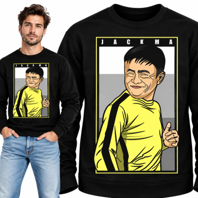 BLUZA ŚMIESZNA JACK MAK BRUCE LEE